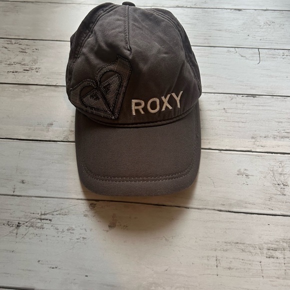 Roxy 100% cotton ladies gray one size hat - Picture 1 of 6